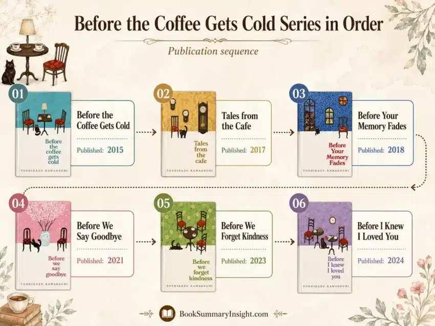 before the coffee gets cold series